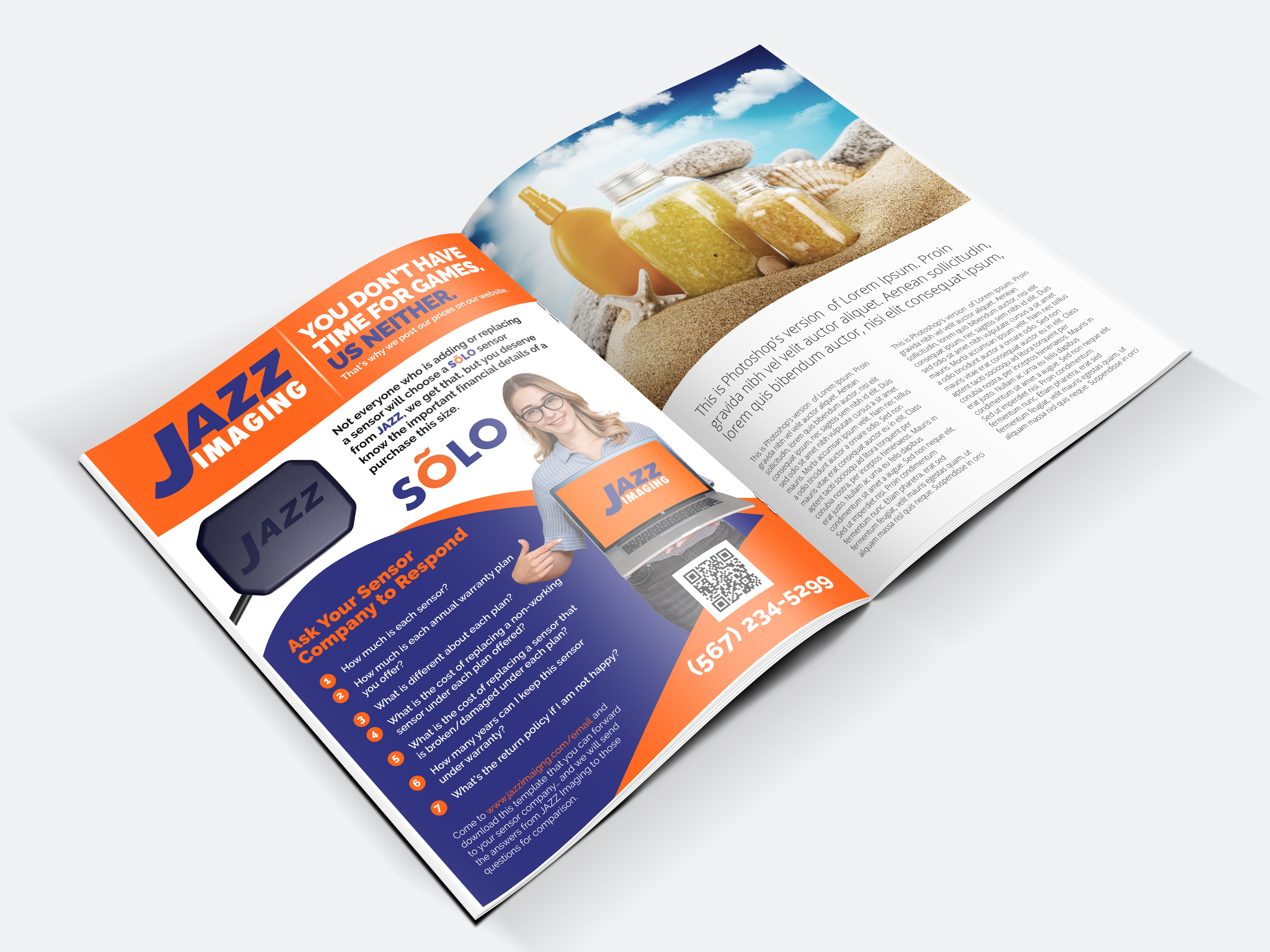 Advertisement Design by enamalraj for JAZZ Imaging | Design #24904524