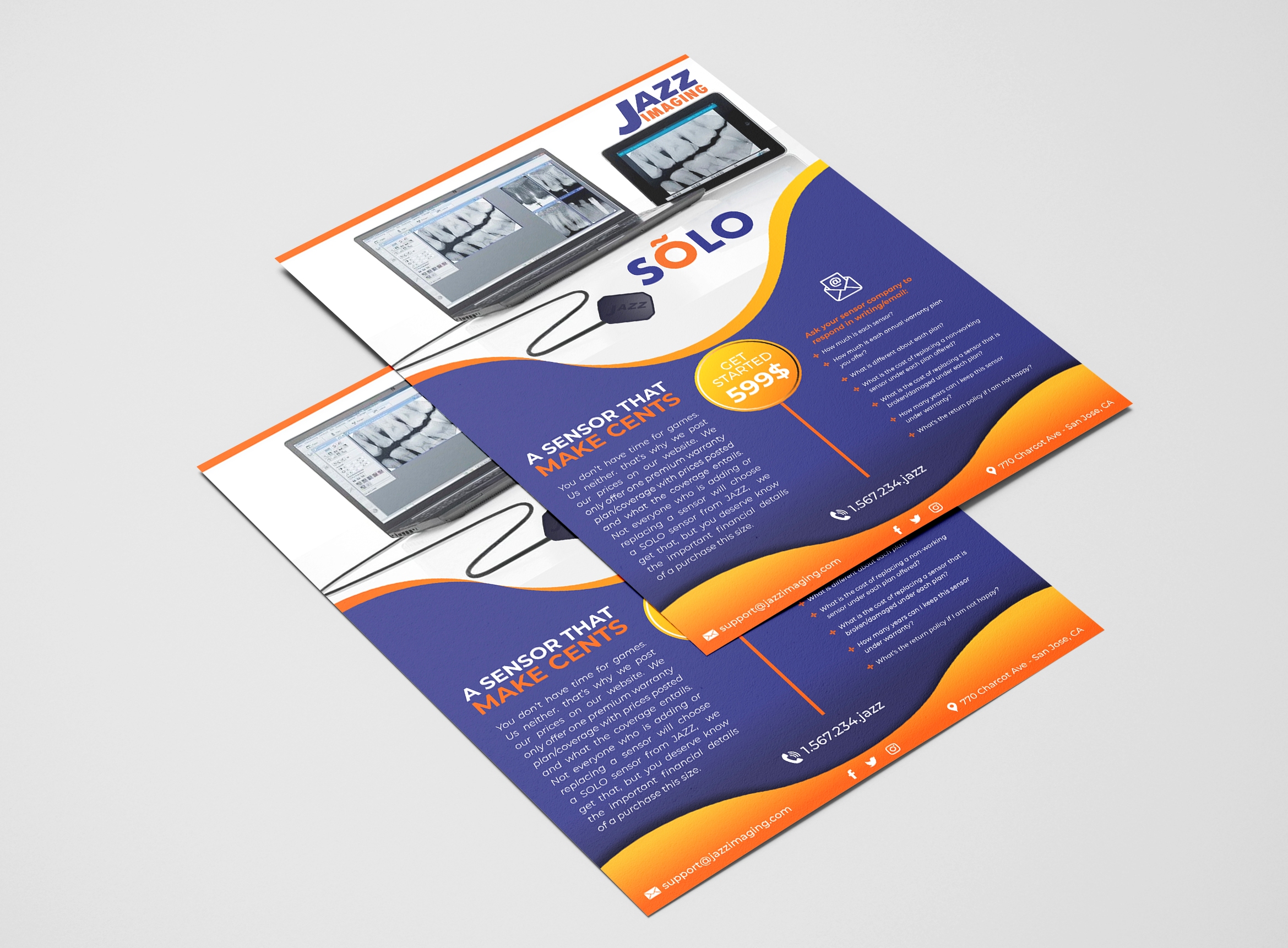 Design Publicitaire par sonu parmar pour JAZZ Imaging | Design #24868518