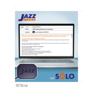 Werbe-Design von Howie für JAZZ Imaging | Design: #24893656