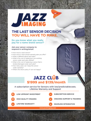 Werbe-Design von CDS Creative für JAZZ Imaging | Design: #24892362