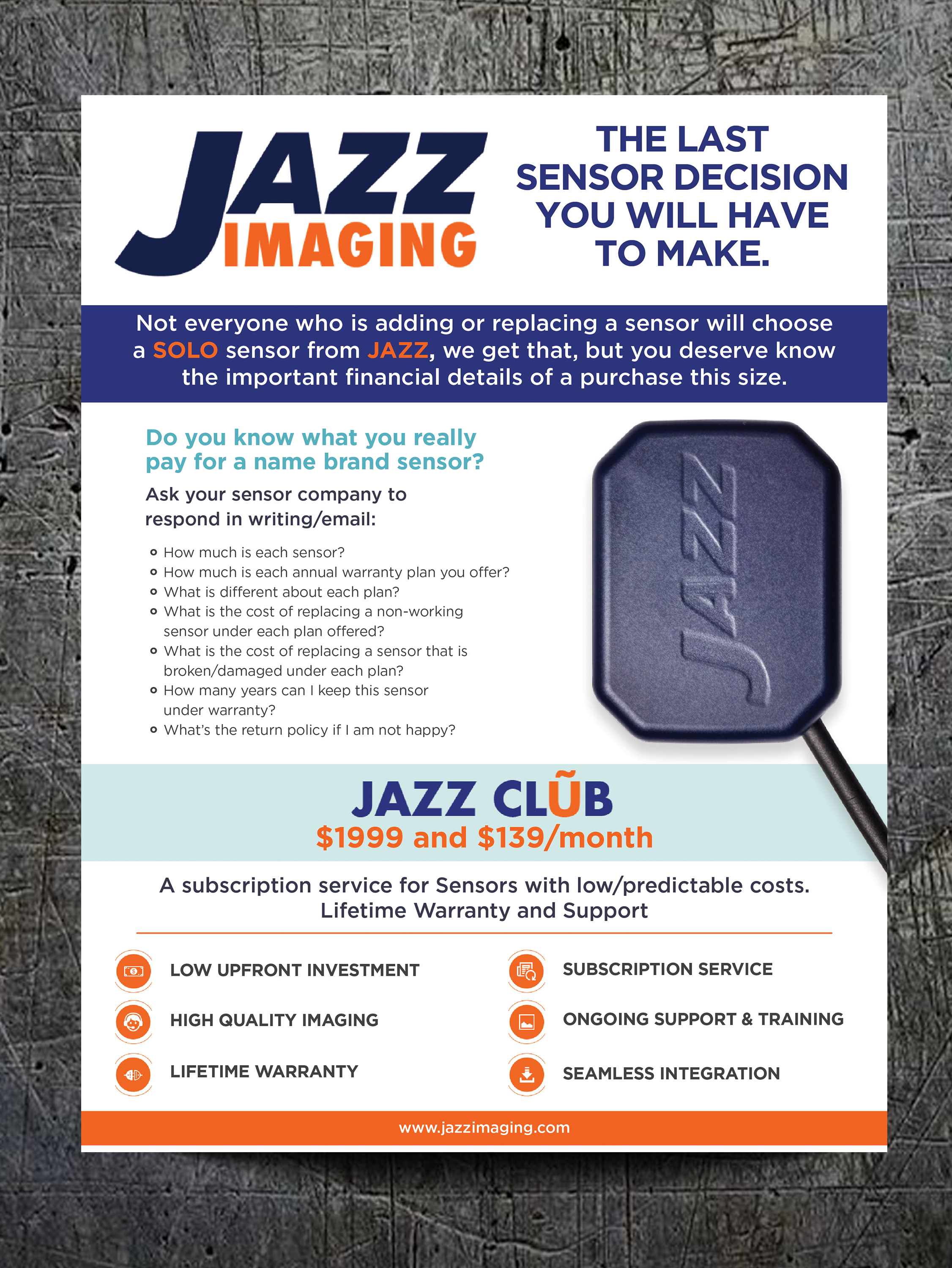Design Publicitaire par CDS Creative pour JAZZ Imaging | Design #24892505