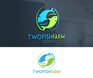 twofishfarm | Logo Design by GoodTimes$$$