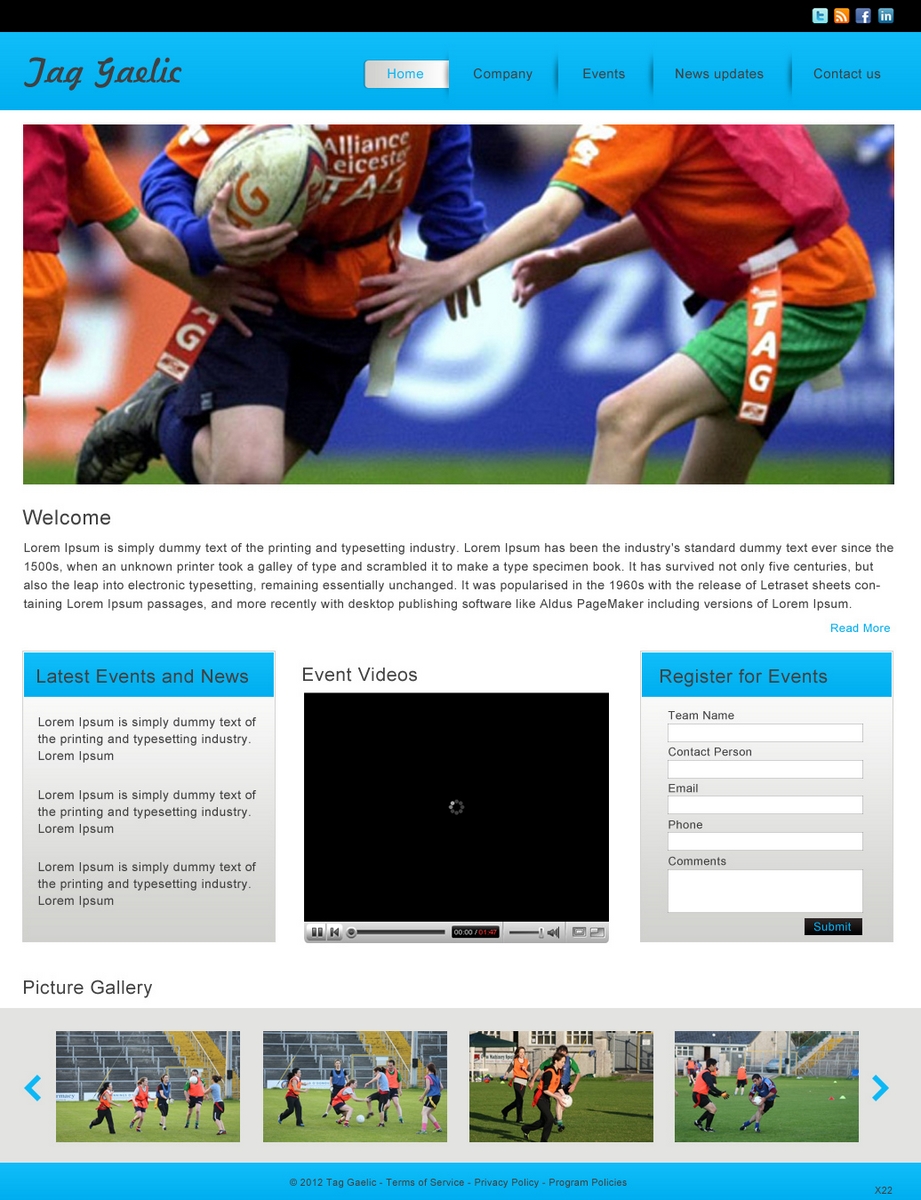 Diseño Web por pb para Alive Outside | Diseño #733724