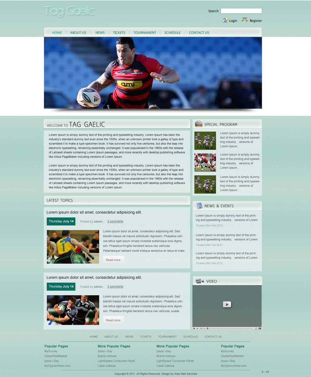 Diseño Web por pb para Alive Outside | Diseño #733738