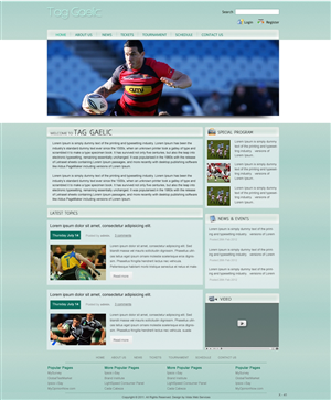 Diseño Web por pb para Alive Outside | Diseño: #733738