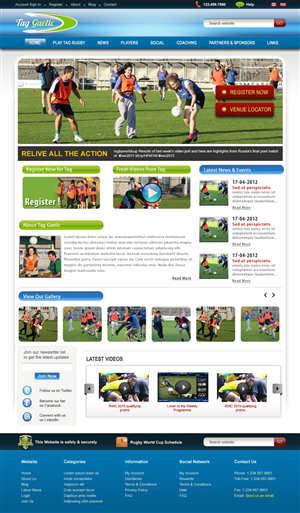 Web Design by pb for Alive Outside | Design: #753720