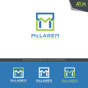 McLaren Floor Sanding | Logo Design by Atum Kreative™