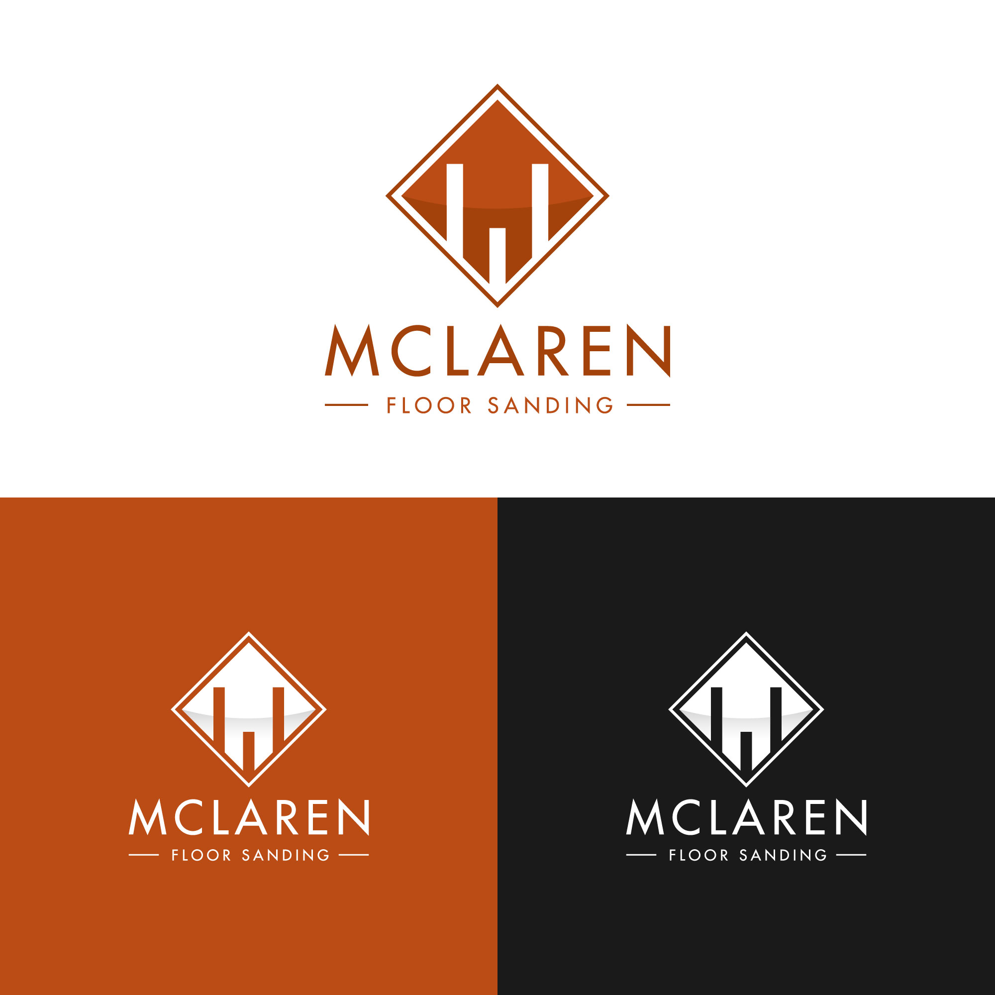 Logo Design by kaushal 05 for Mclaren floor sanding | Design #24867569