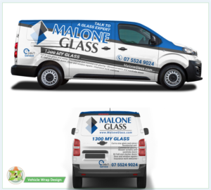 Malone Glass | Car Wrap-Design von Azhoeck