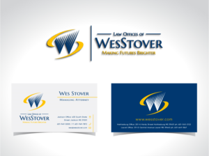 Law Offices of Wes Stover       tag:  Making Futures Brighter (OR something along those lines) | Logo Design by dharlan