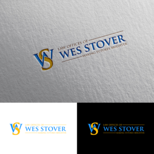 Law Offices of Wes Stover       tag:  Making Futures Brighter (OR something along those lines) | Logo Design by Rii