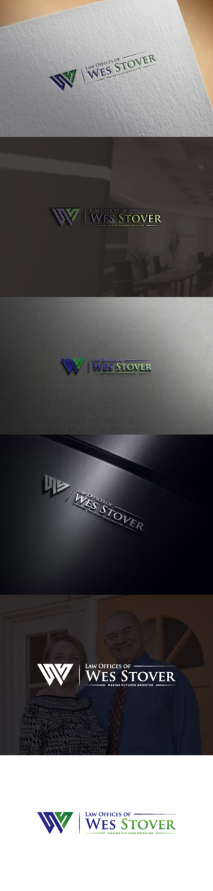 Law Offices of Wes Stover       tag:  Making Futures Brighter (OR something along those lines) | Logo Design by JAHID BIN JAFAR