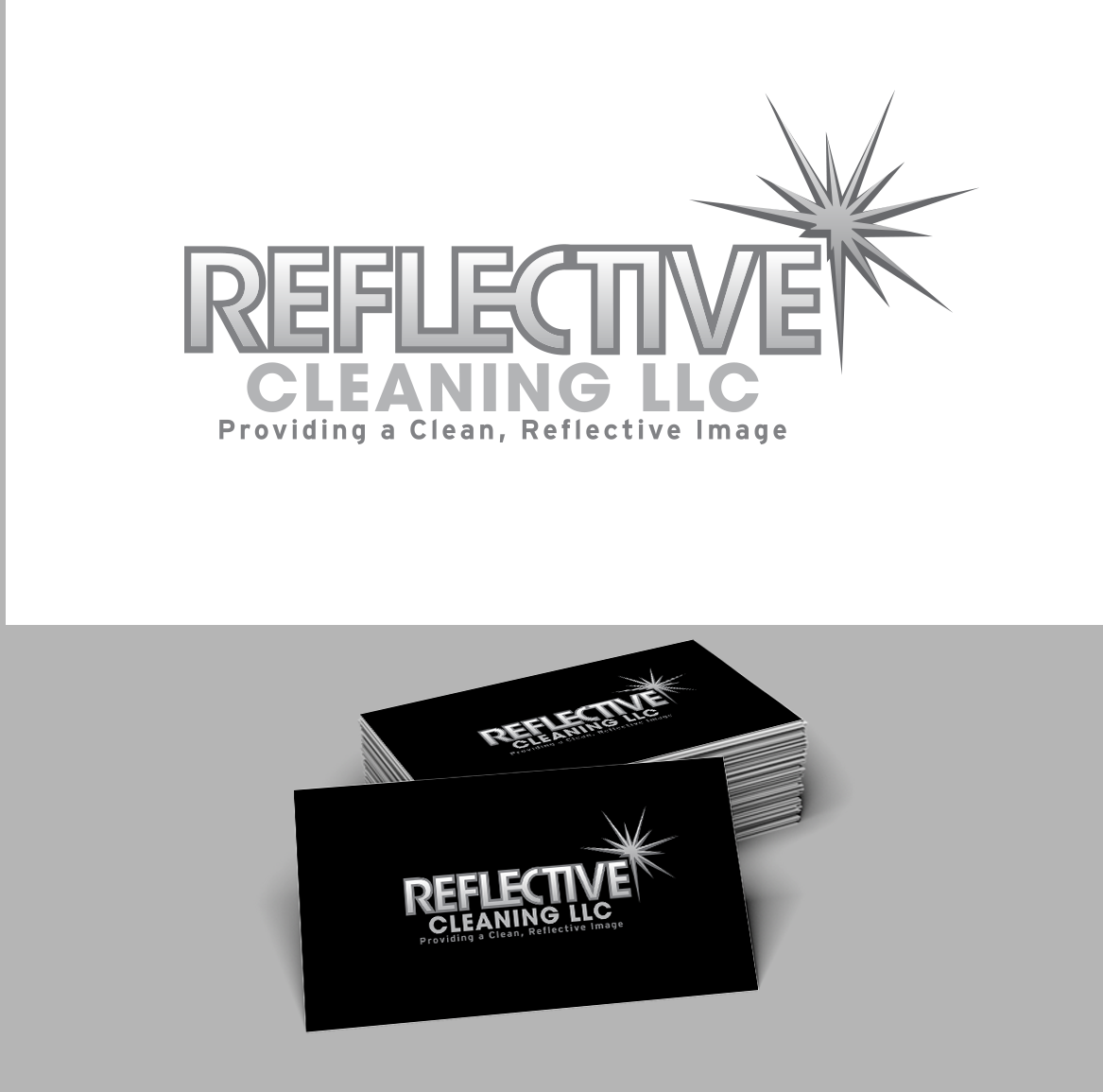 Logo Design by trufya for Reflective Cleaning LLC | Design #24886405