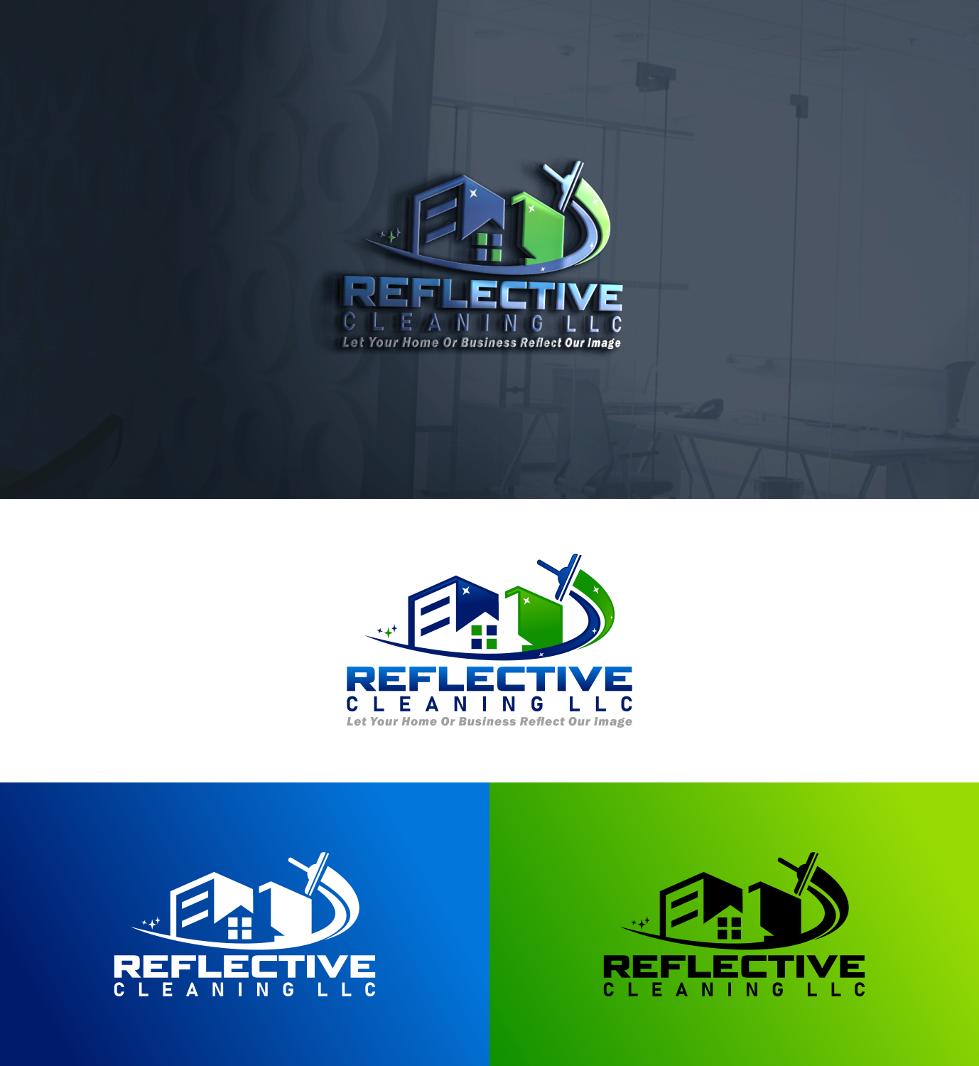 Logo-Design von Aditya.DwiRama für Reflective Cleaning LLC | Design #24881234