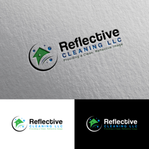 Reflective Cleaning LLC | Logo Design by Rii