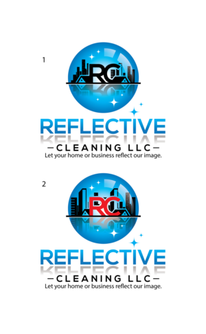 Logo Design by geni for Reflective Cleaning LLC | Design: #24917456