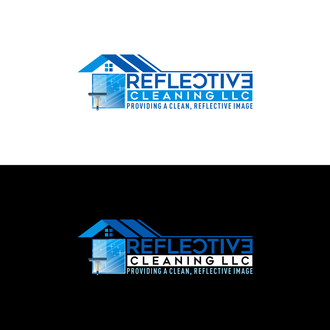 Logo Design by Avilash for Reflective Cleaning LLC | Design #24887986