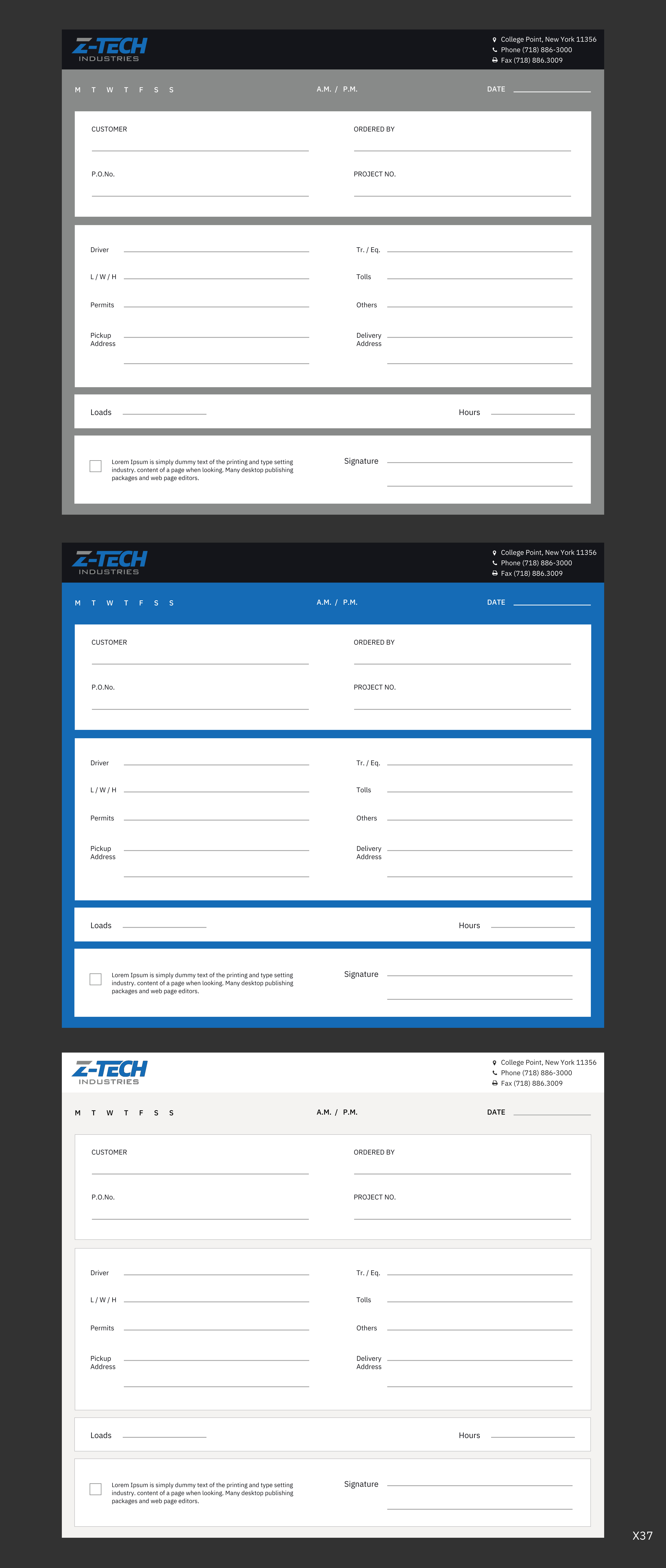 Word Template Design by pb for this project | Design #24906506