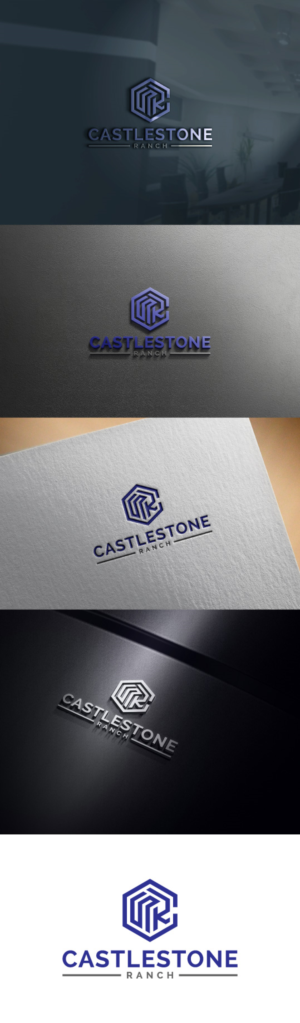 Castlestone, or CSR, or CS, or Castlestone Ranch | Logo Design by JAHID BIN JAFAR