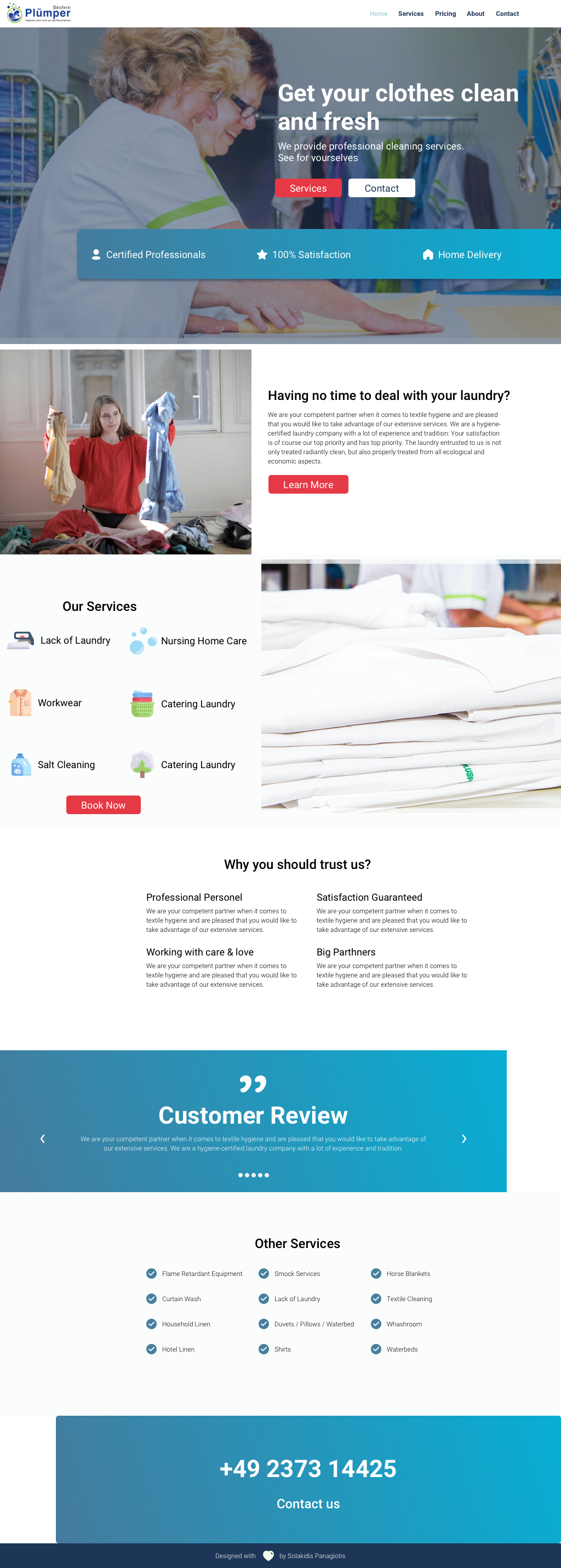 Web Design by Solakidis Panos for this project | Design #24895690