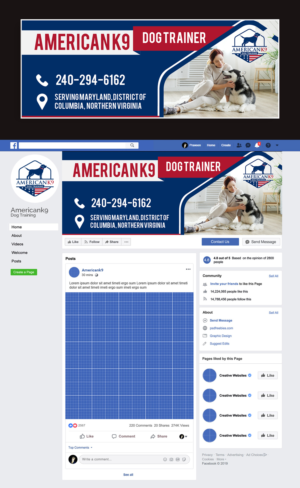 Facebook Design by Mali Praveen