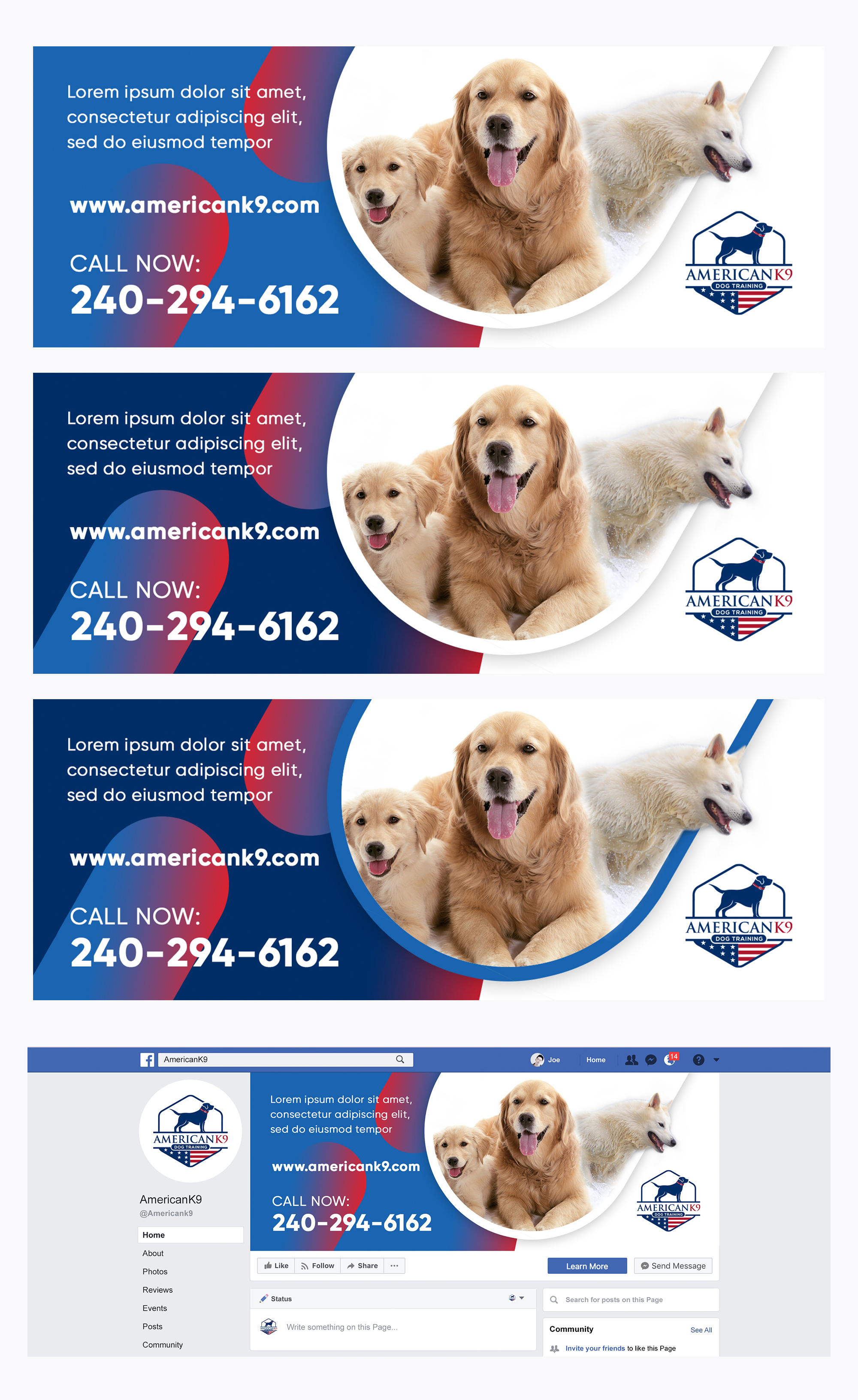 Facebook Design by aberyor for this project | Design #24889490