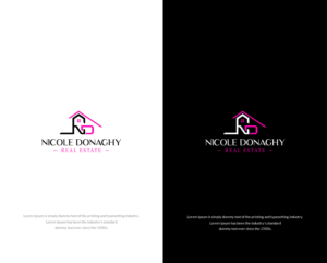 Nicole Donaghy Real Estate | Logo Design by SL Designer
