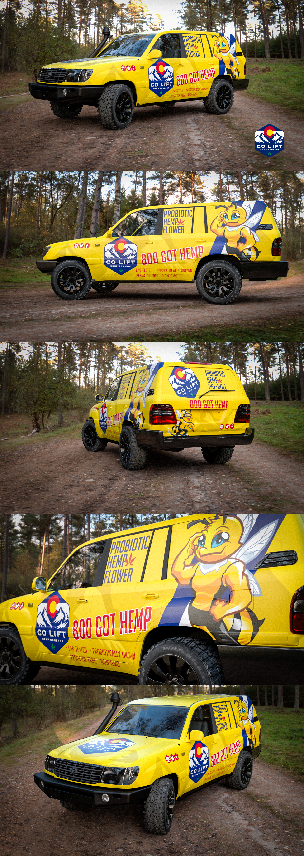 Car Wrap Design by My Idea Studio for this project | Design #24904546