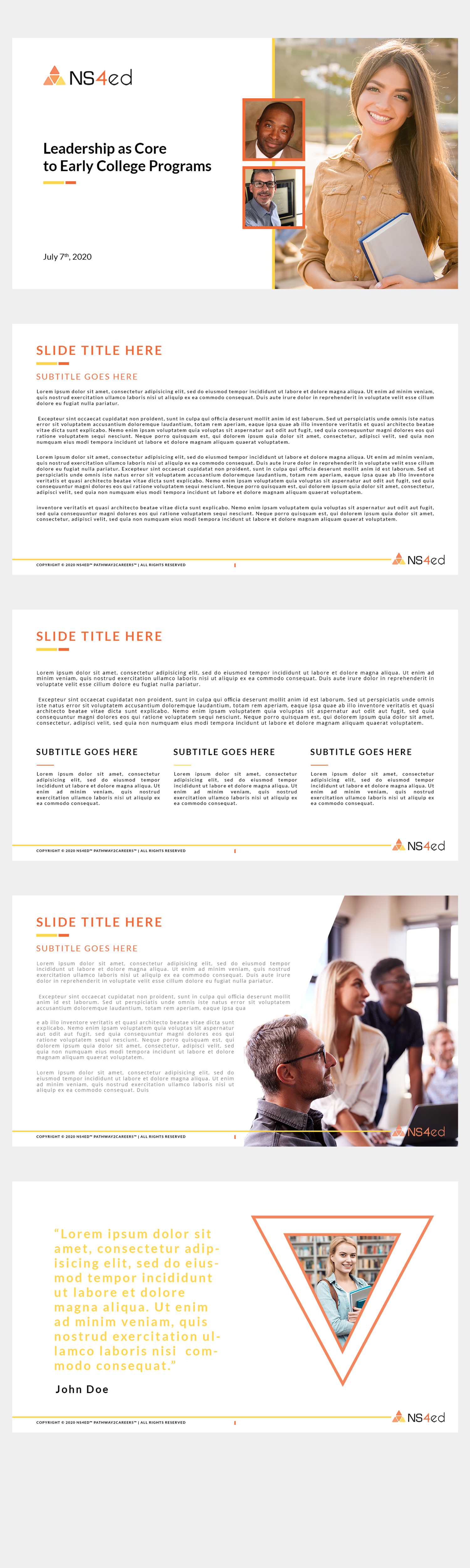 PowerPoint Design by ed_scenery for NS4ED | Design #24883010