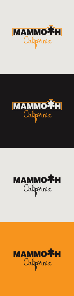 Mammoth California lettering design with mountain vibe | T-shirt Design by 1Concept