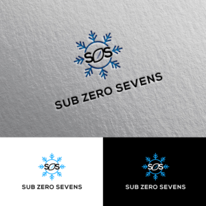 It can either say Sub Zero Sevens, or SZS or derrivitves similar | Logo-Design von Rii