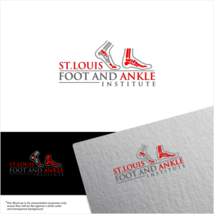 Logo Design by Arham Hidayat for St Louis Foot and Ankle Institute | Design: #24886454