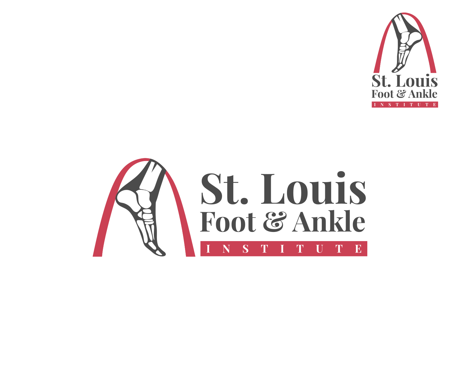 Logo Design by design.bb for St Louis Foot and Ankle Institute | Design #24872633