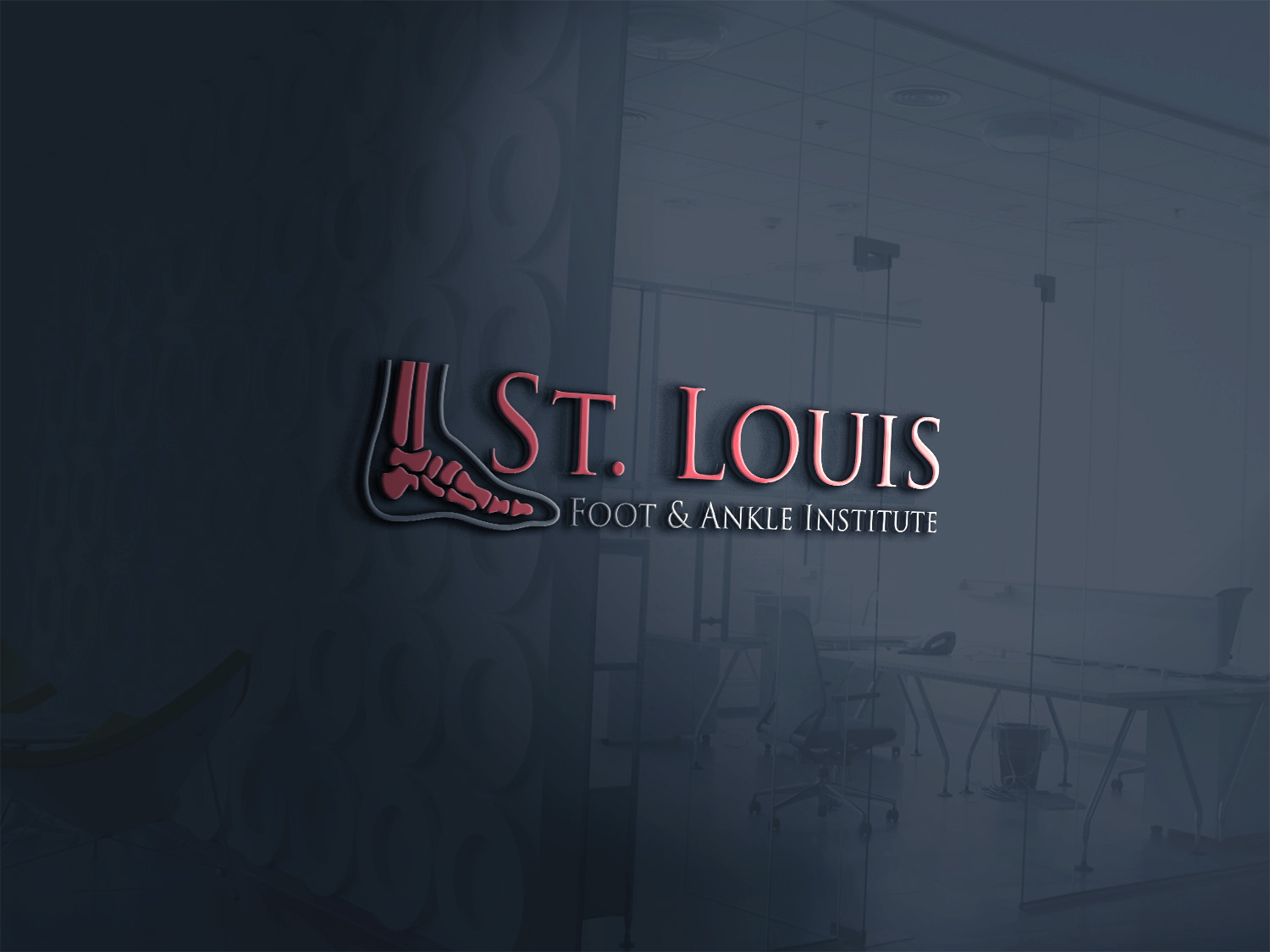 Logo Design by Deziners Zone for St Louis Foot and Ankle Institute | Design #24876620
