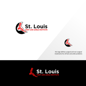 Logo Design by alitjuara for St Louis Foot and Ankle Institute | Design: #24893003