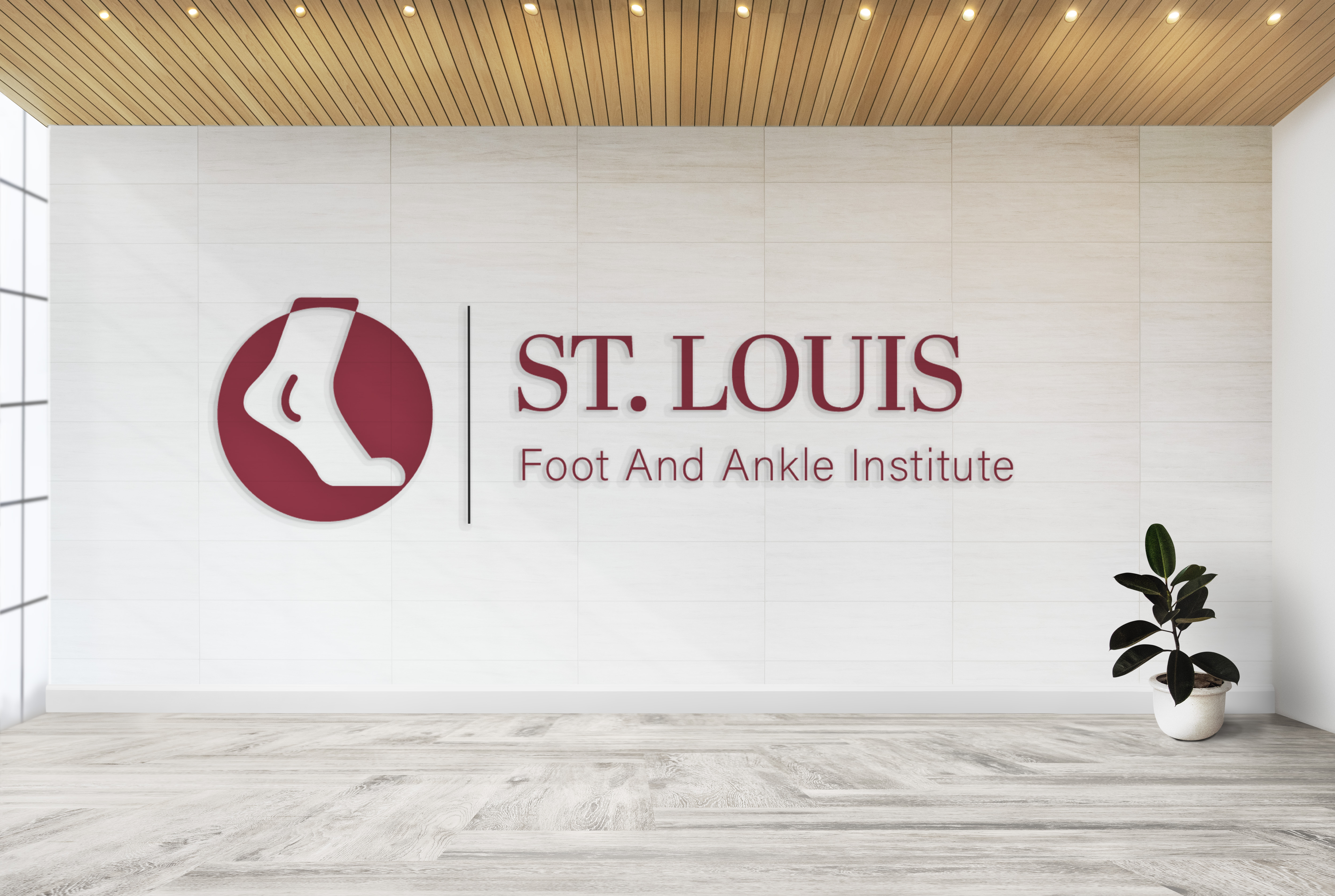 Logo Design by DesignDELIGHTS for St Louis Foot and Ankle Institute | Design #24907121