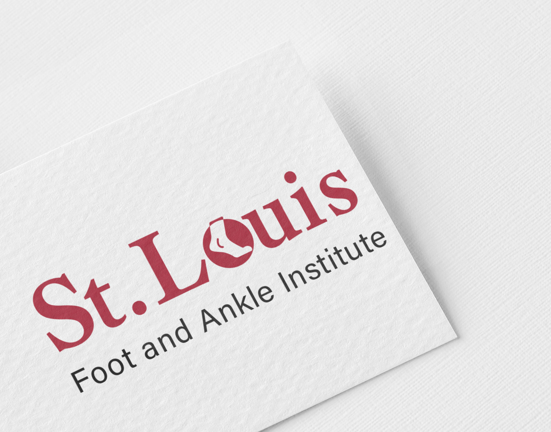 Logo Design by DesignDELIGHTS for St Louis Foot and Ankle Institute | Design #24907287