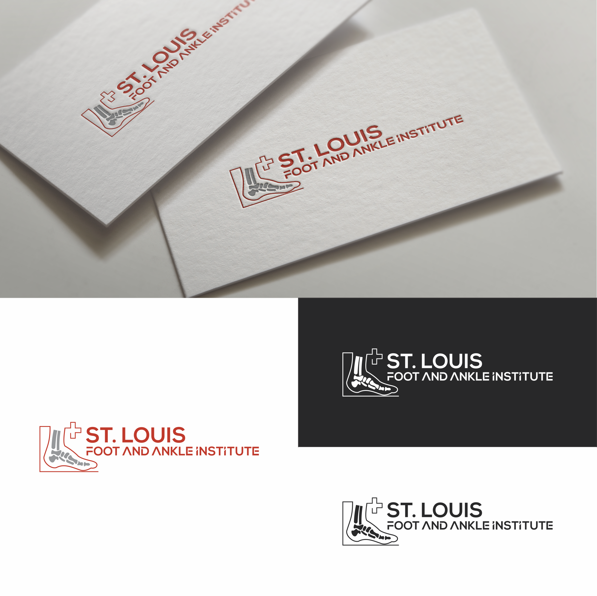 Diseño de Logo por Cah RE 2 para St Louis Foot and Ankle Institute | Diseño #24868357