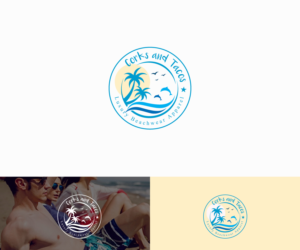 Corks and Tacos | Logo Design by step forward 2