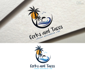 Corks and Tacos | Diseño de Logo por Dot Design 3