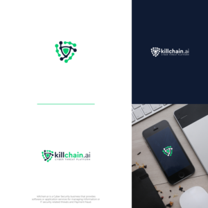 Killchain.ai Is company name w/ sub text below the logo or name: Cyber Threat Platform | Logo-Design von JohnM.