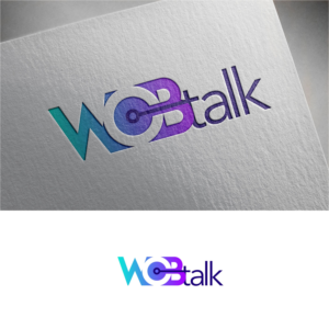 WOBtalk | Diseño de Logo por Jeferson HP