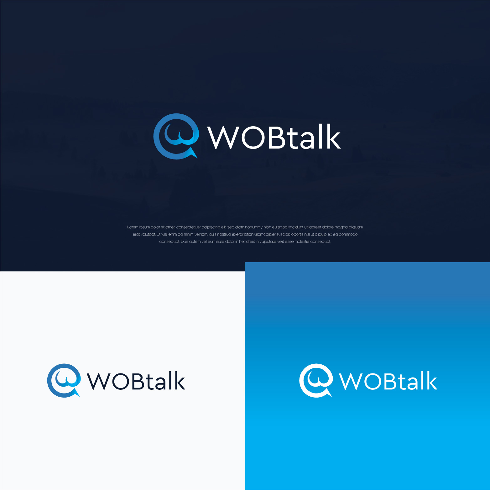 Diseño de Logo por Shigh5 para WOBtalk GmbH | Diseño #24891428