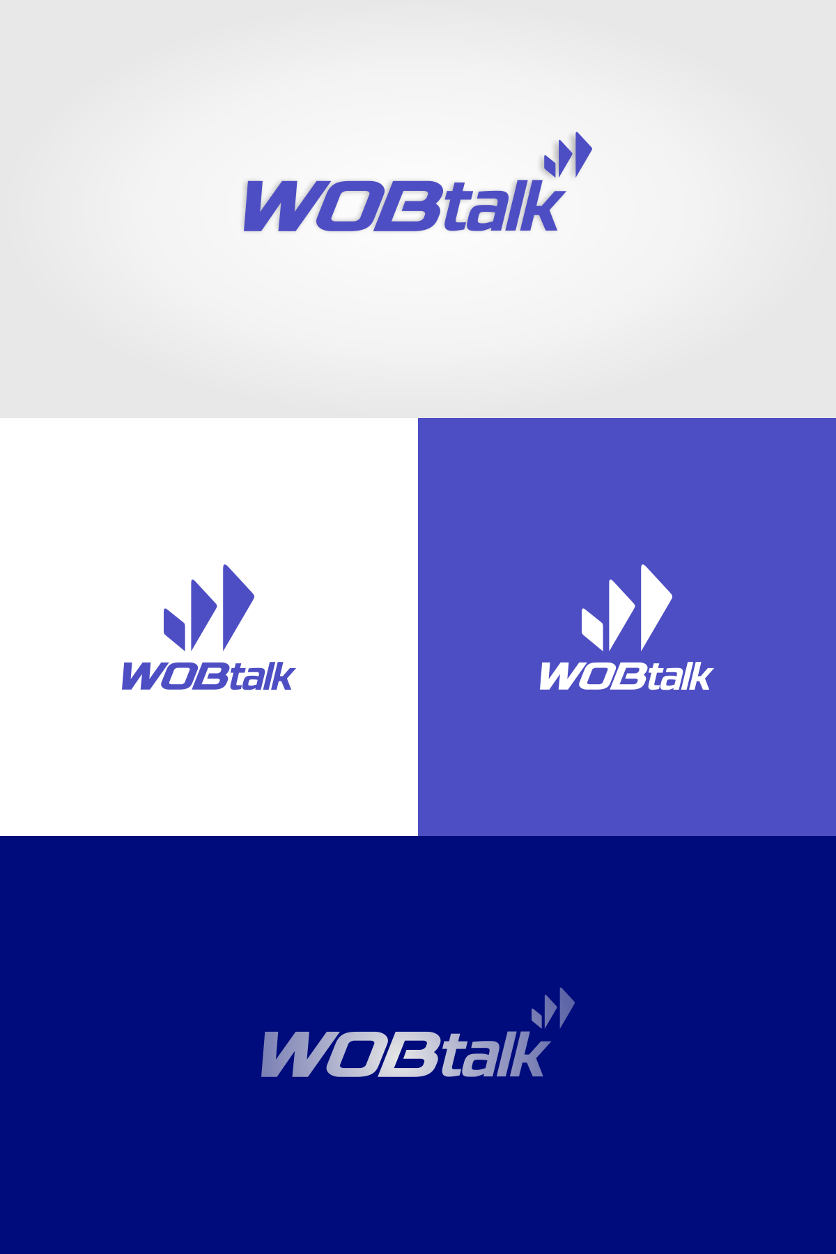 Logo Design by chameerakasundb for WOBtalk GmbH | Design #24882449