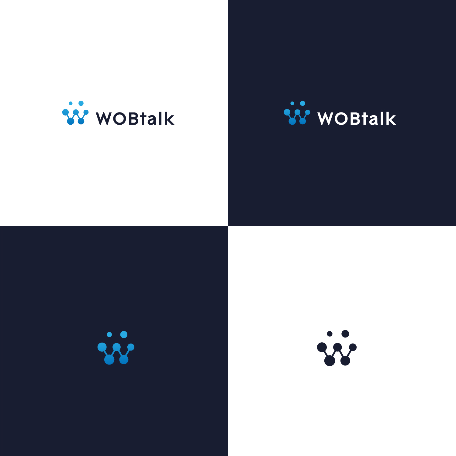 Logo Design by DsgnStory® for WOBtalk GmbH | Design #24877499