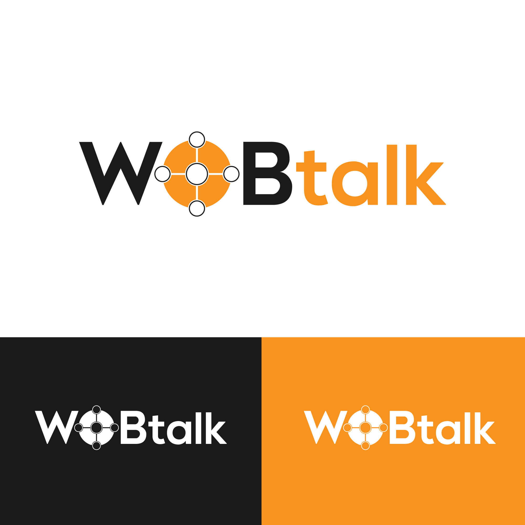 Logo Design by Tonmoyy for WOBtalk GmbH | Design #24894732