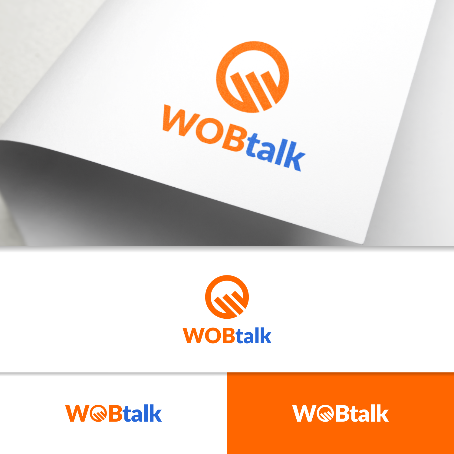 Logo Design by adie soesanto for WOBtalk GmbH | Design #24894648
