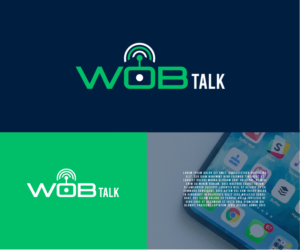 WOBtalk | Diseño de Logo por Ng V Duc