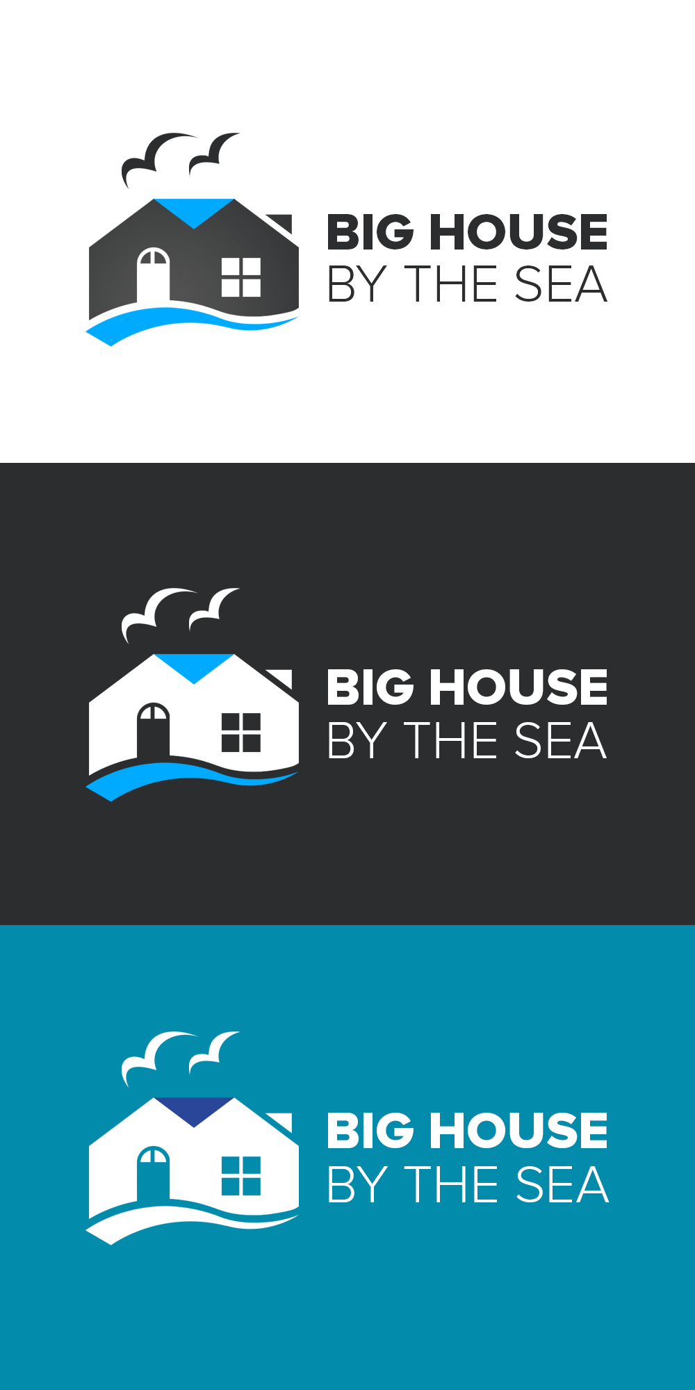 Logo Design by imke for Big House By The Sea Ltd | Design #24879992