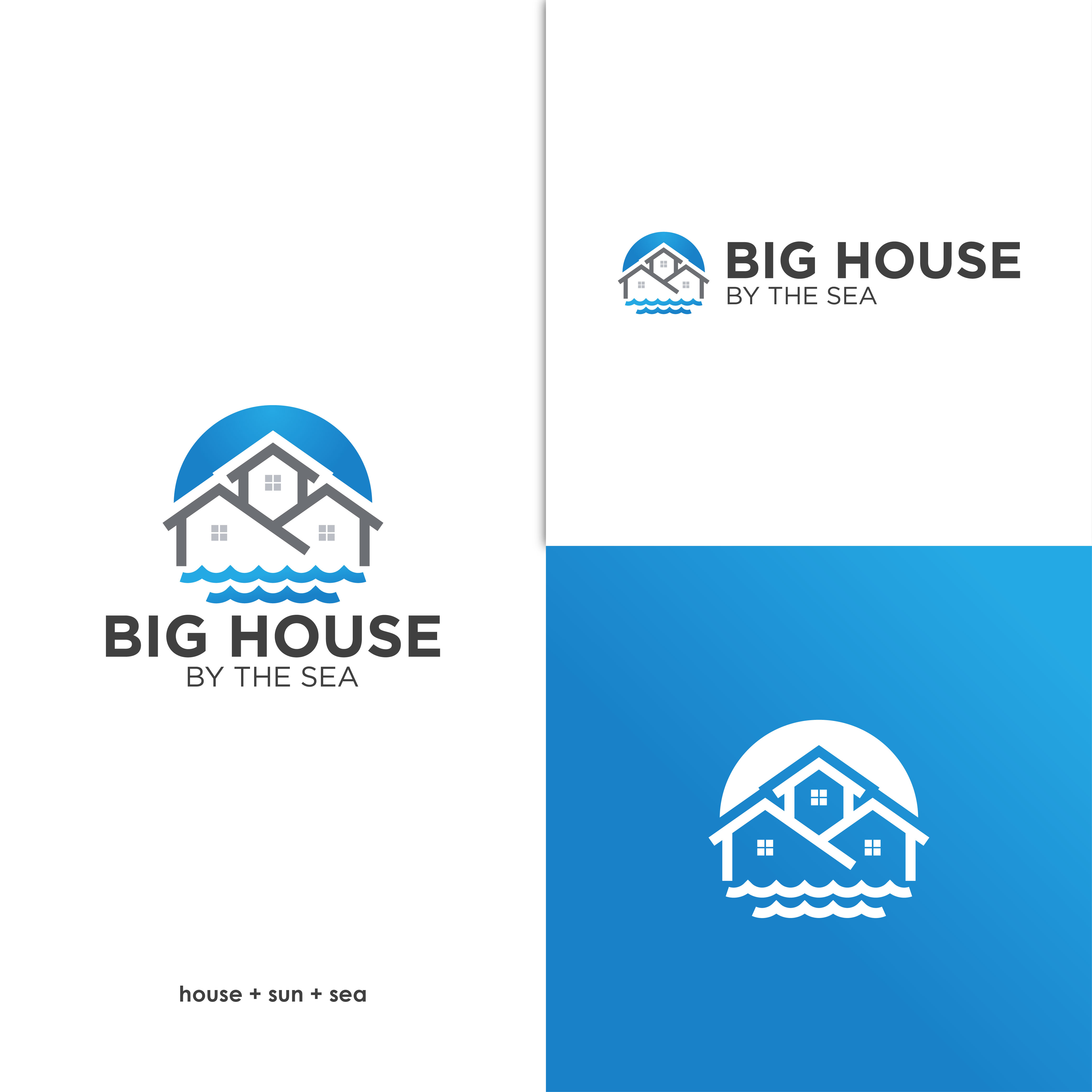 Logo Design by alitjuara for Big House By The Sea Ltd | Design #24909649